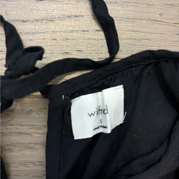 Aritzia Wilfred Black Mini Dress - Picture 2 of 3
